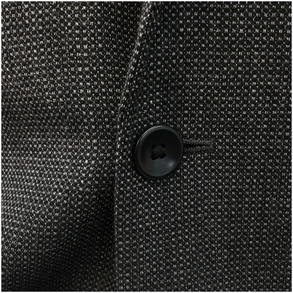 CALVIN KLEIN Mens Blazer Sport Coat Casual Jacket Size 44L‎ Two Button Wool Suit